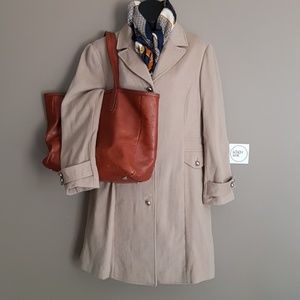 Vintage Light Weight Wool Trench Coat